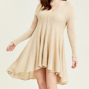 Free People Sweater Tunic size L NWT